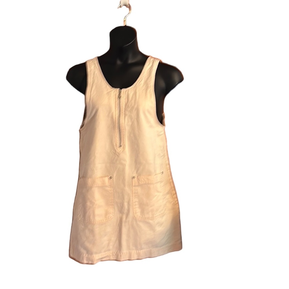 💜💜 PALMETTO’S Light Yellow Jumper Dress Ladies Size Medium